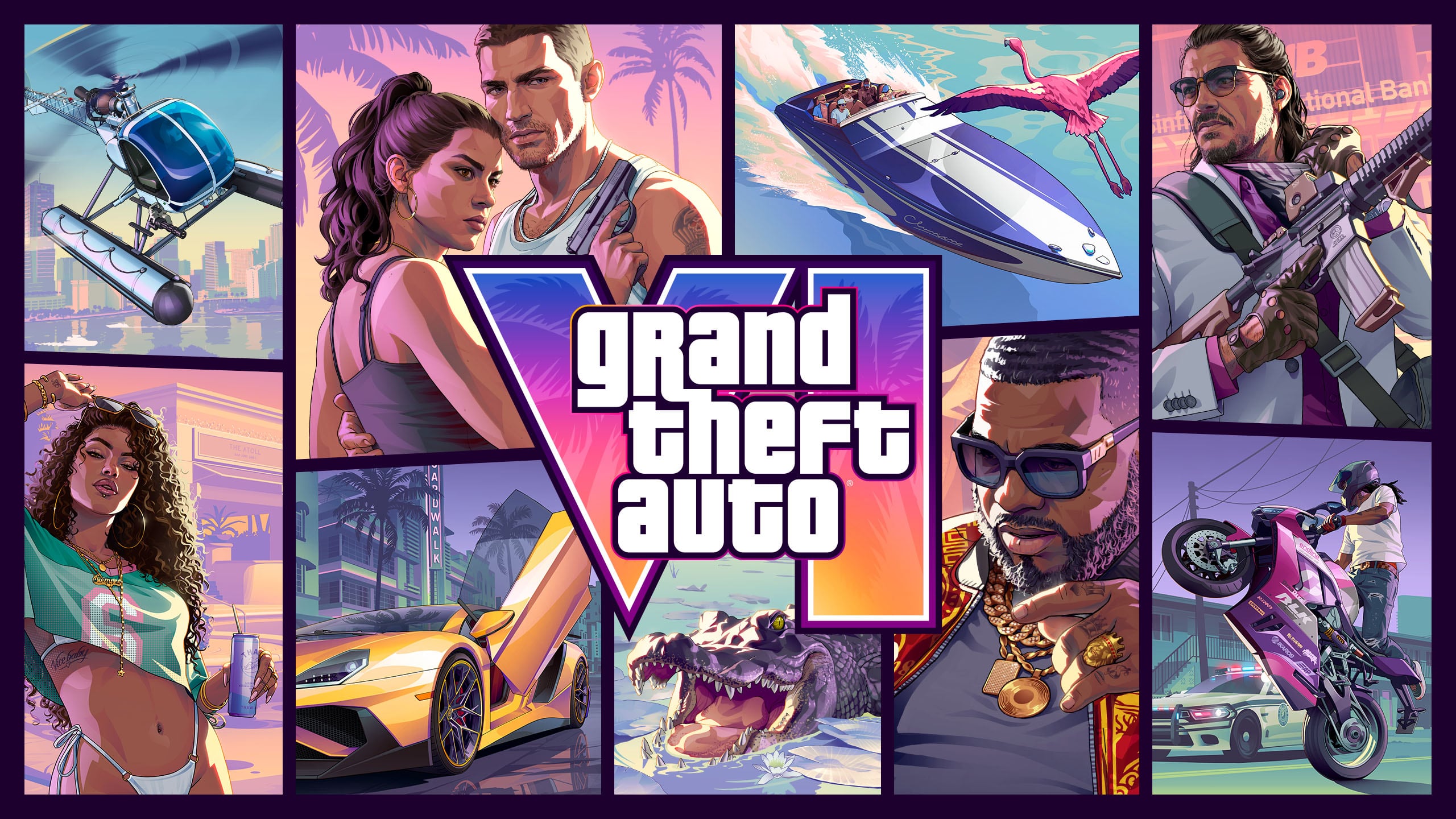 Promotional artwork for Grand Theft Auto VI