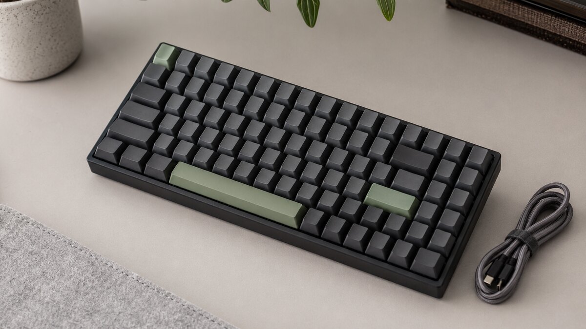Editorial mechanical keyboard image for Keychron C3 Pro