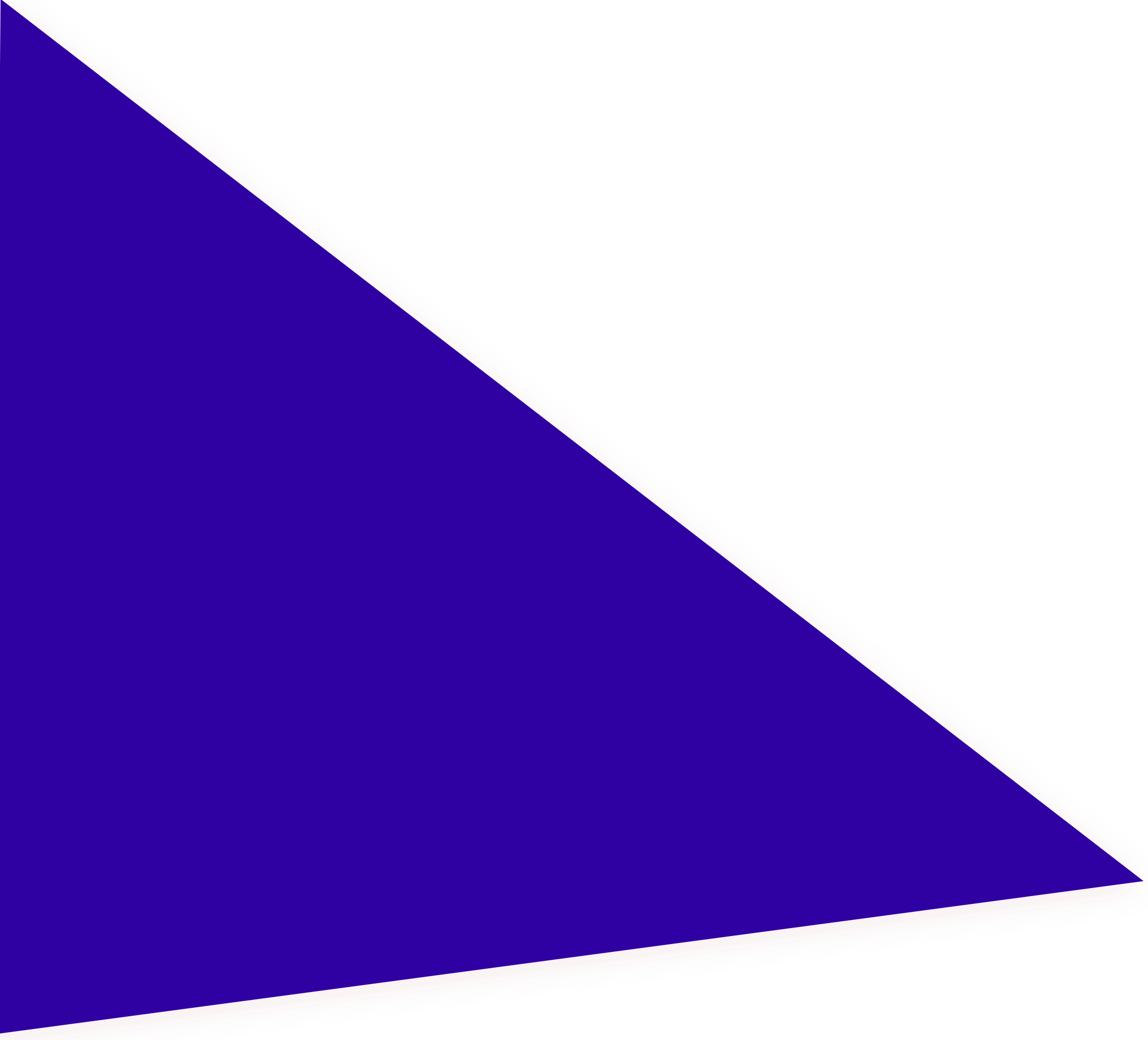Funky blue background triangle shape